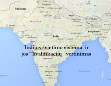 Seminaras - „Indijos švietimo sistema ir jos kvalifikacijų vertinimas”