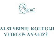 SKVC pristato valstybinių kolegijų veiklos analizę